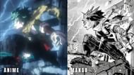 Another comparison between the anime and the manga (Image via Bones and Shueisha).